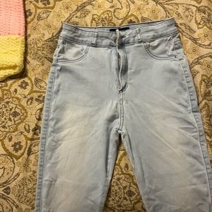 Fit jeans size small light blue